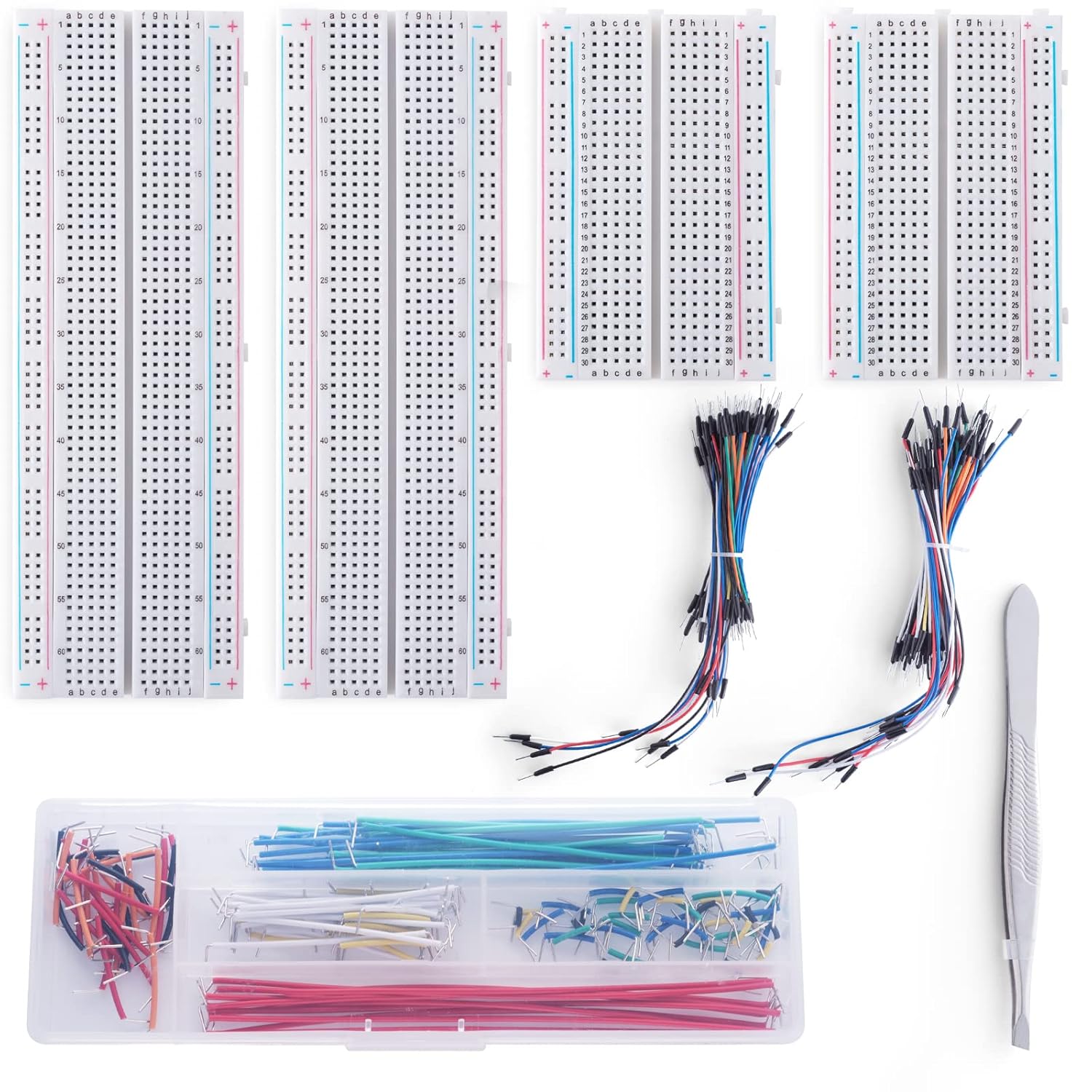 Breadboard kit with multiple sizes